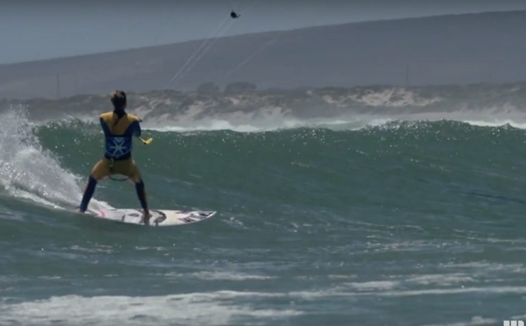 Strapless Surfboard Foot Positions : Kitesurfing How-to Videos by Progression