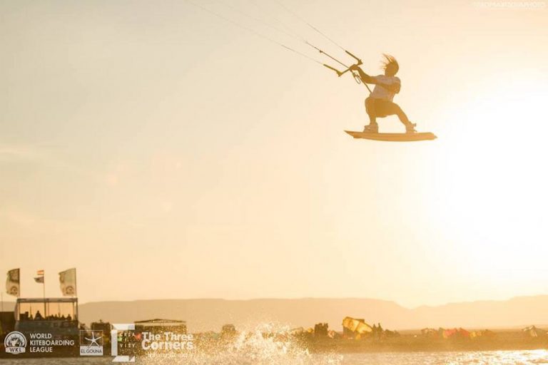 Elite League Day 1 at the El Gouna RRD Centre Kiteboarding World Cup