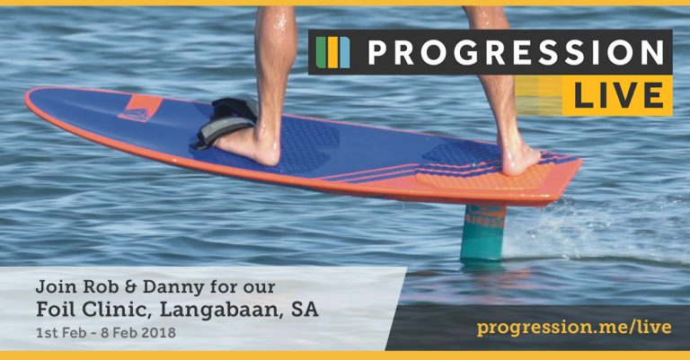 The Launch Of Progression Live Foiling Clinic With Danny Morrice