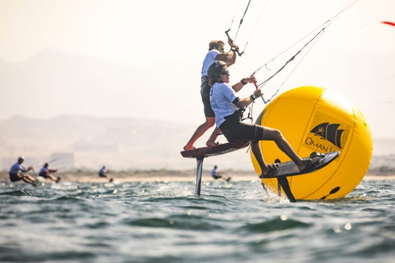 Racers Push For Medal Series At Oman Formula Kite World Championships