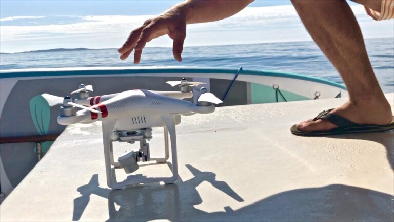 How to Launch and Land a Drone From A Boat