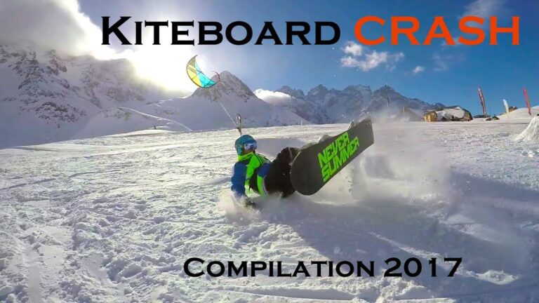 Kiteboard Crash Compilation 2017