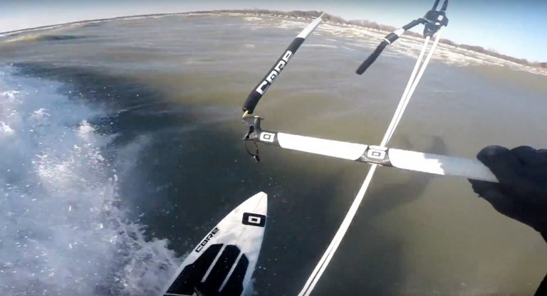 The rule of 20: Kiting in the cold.