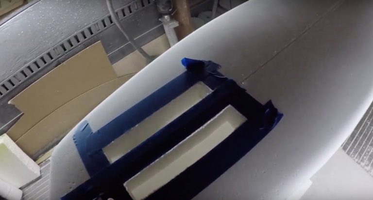 How to install a foil mount in a surfboard