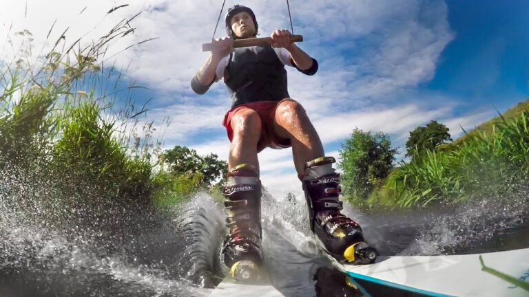 GoPro: River Skiing in France