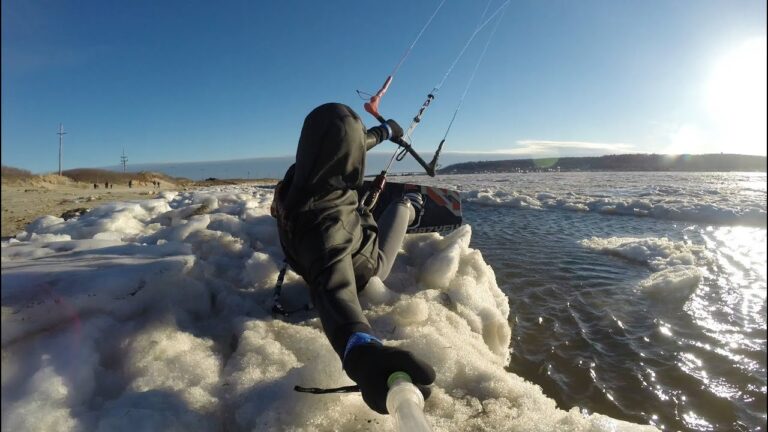 Freezing Water Kiteboarding Quik Edit