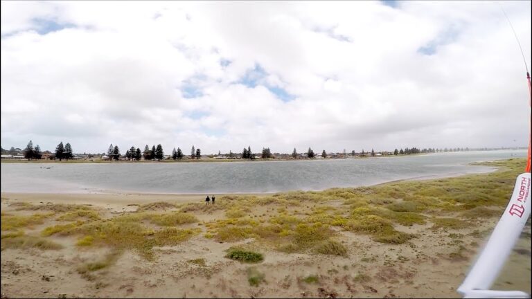 Aaron Hadlow Jumps Over Sand Bar in Safety Bay