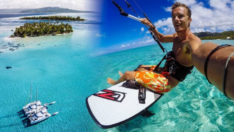 Dream Trip Kiteboarding In Bora Bora! VLOG 48