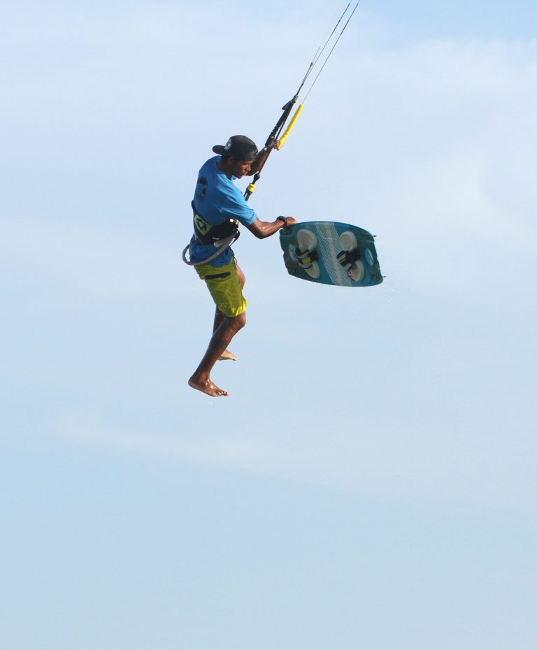 Kitesurfing Technique - Board Off Varial