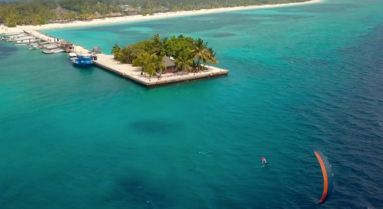 Fly Over Water 2 - Maldives