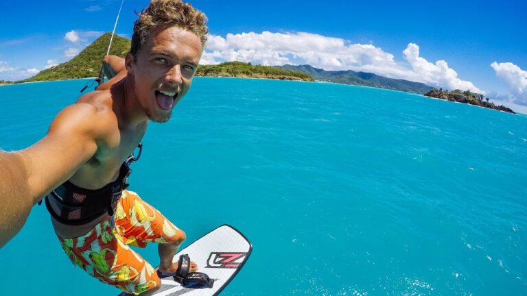 Weird Wind Produces A Rare Day Of KiteFoiling! VLOG 50