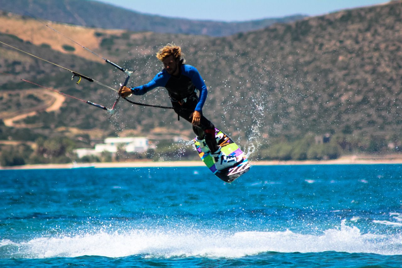 Kitesurfing in Paros Holidays and Travel Guides » Europe » Greece