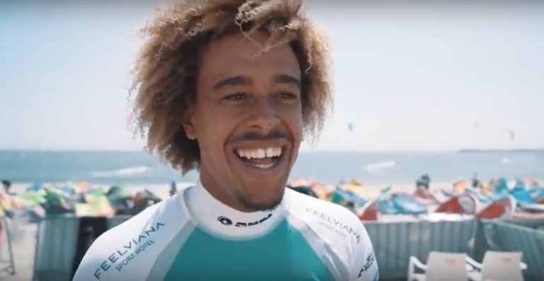 GKA Kite-Surf World Tour Portugal 2018 - Matchu's Triple Front Roll