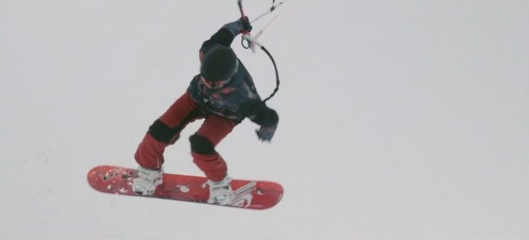 Nobile Snowkite: Dawn with the Gods