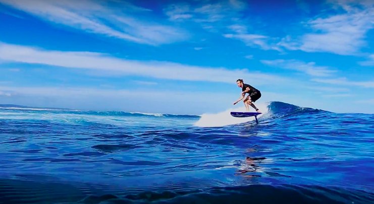 F-ONE Surf Foil - Twiggy in Indonesia