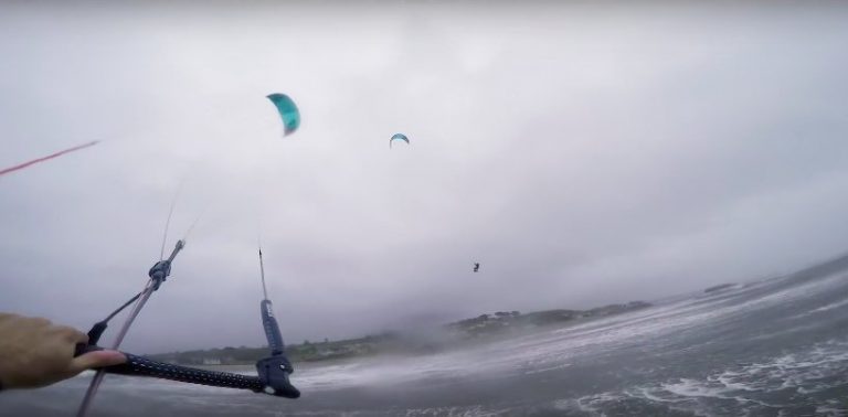 Kitesurfing Storm 'Callum'