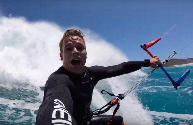 Best Video of 2018 [Nomination] - Jumping over BIG waves KEVVLOG #227
