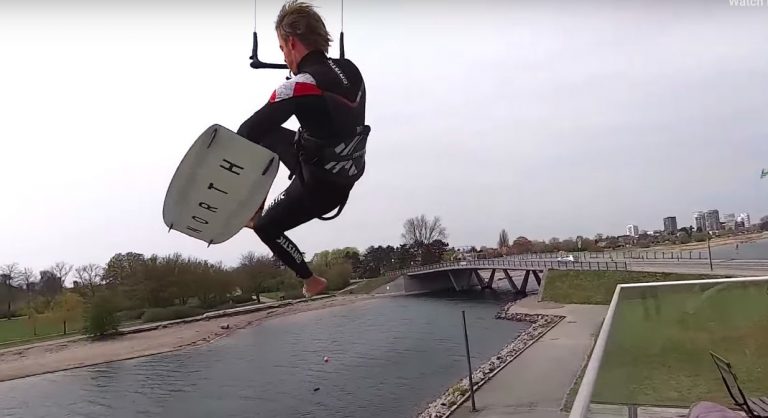 Nick Jacobsen - Urban Kiteboarding, Copenhagen