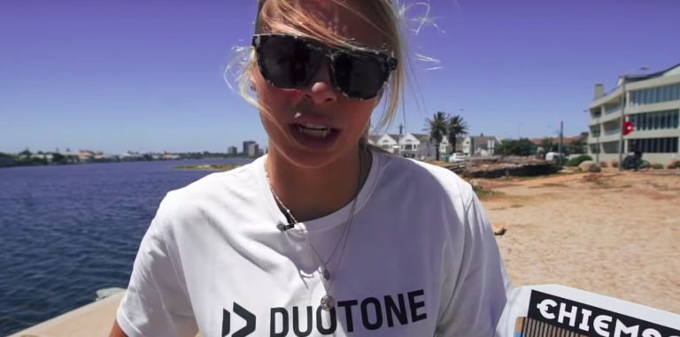 Hannah Whiteley - Gear Setup - Duotone Kiteboarding #TEAMTALK