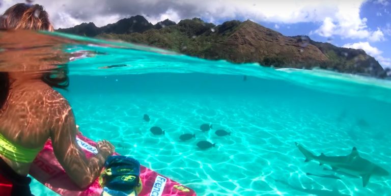 Tahiti, Moorea - Kitesurfing Paradise