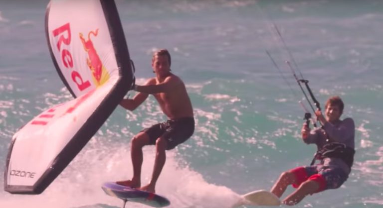 This is Wing Surfing