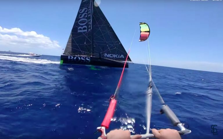 Best Vlog of 2019 [Nomination] - The Race! Kite foil vs Alex Thompson's Racing VLOG #22