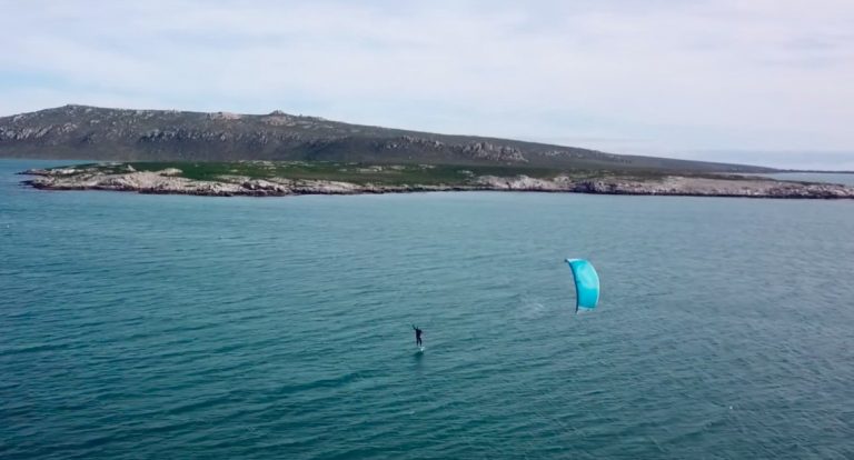 Kite Foiling In Paradise - Langebaan