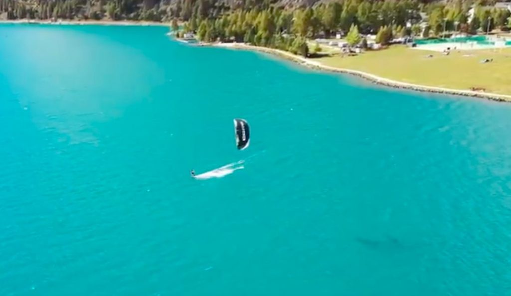 Kitesurfing Sweet Home Silvaplana