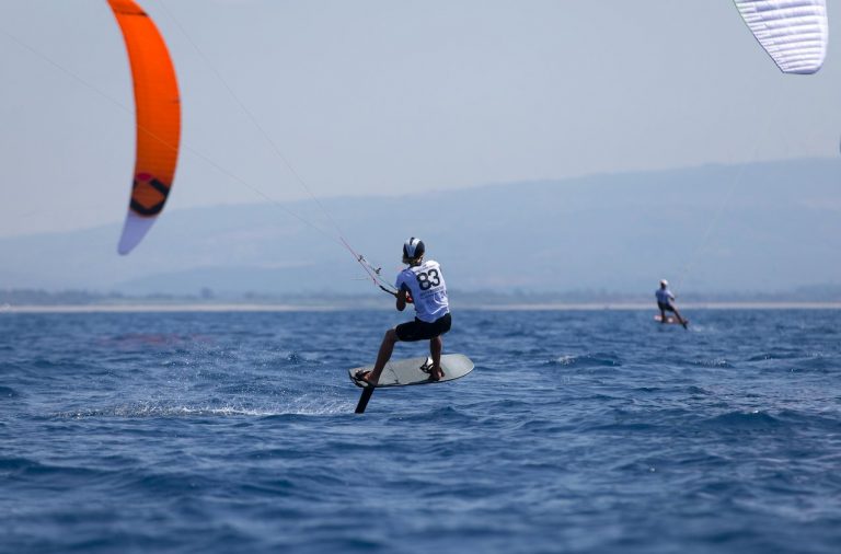 Vodisek Dominates Day One Of KiteFoil World Series