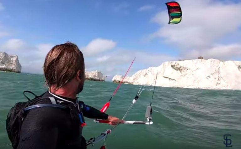 Kitesurfing 150km around the Isle Of Wight