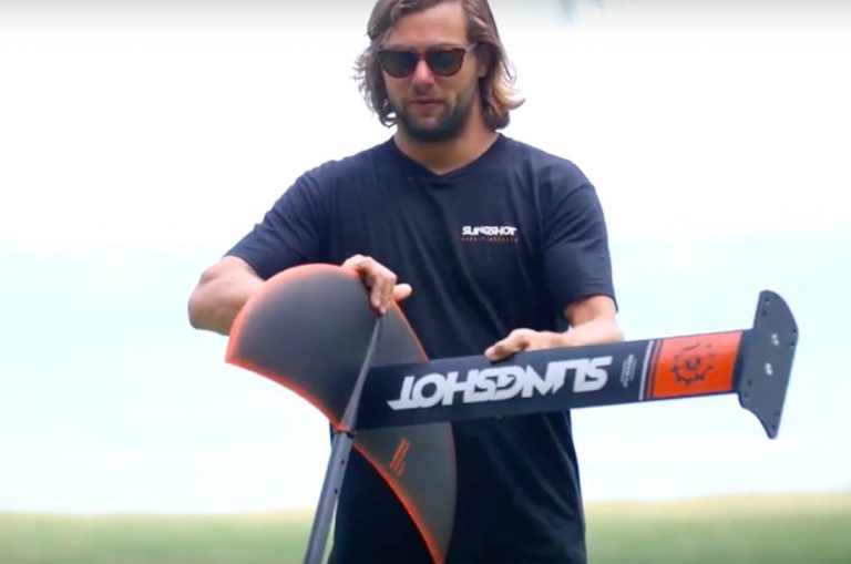 HOVER GLIDE FKITE V4 -  Tech Video -  Slingshot Foil