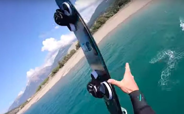 Kitesurf Kick Flip Sesh