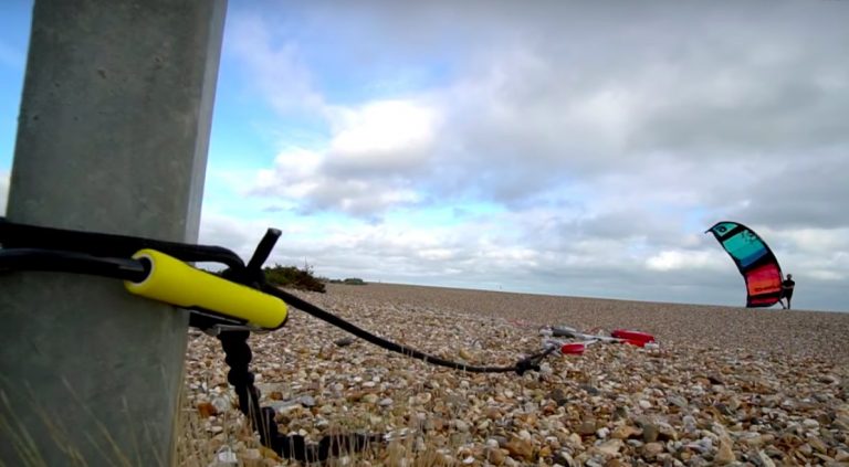 How to self launch/land a kite - THE SAFEST WAY