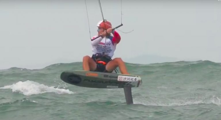 2019 Kitefoil World Series Pingtan - Highlights Day 5