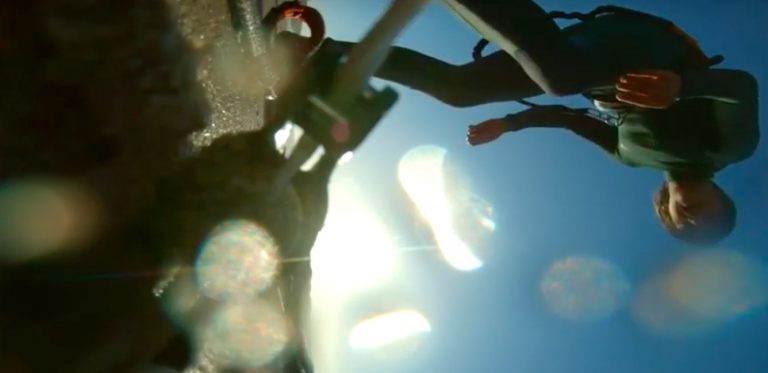 Kitesurfing in waves crash(Guincho, Portugal)-PABLO AMORES (SLINGSHOT, Prolimit, Gopro España)