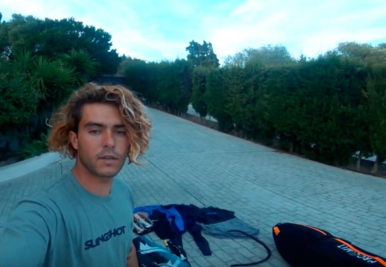 How to #1: Pack your strapless boardbag - PABLO AMORES (SLINGSHOT, PROLIMIT)