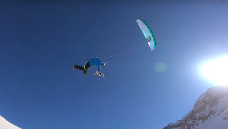 Snowkite airstyle & wakestyle 18Feb2020