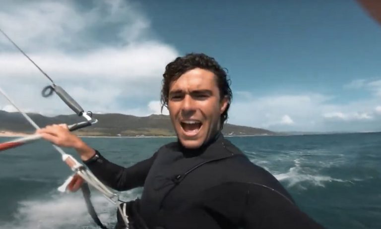 #Coronasessions Kitesurfing in Punta Paloma - Pablo Amores (Slingshot Kiteboarding, Prolimit)