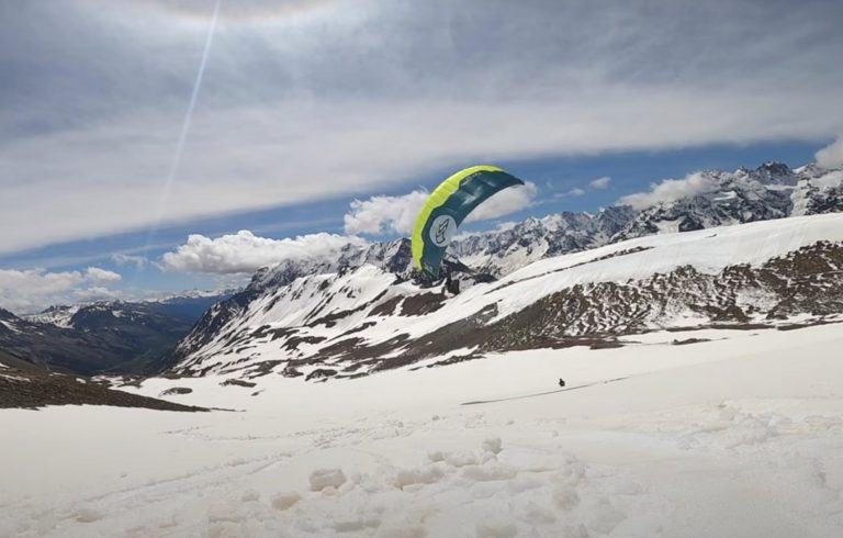 Ad vitam aeternam - Snowkite 3 Evêchés 14 May 2020