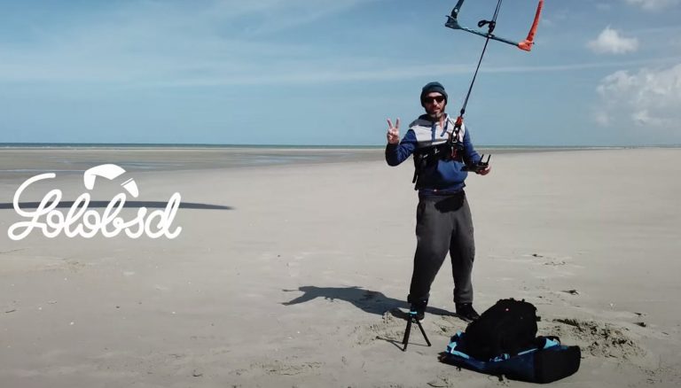 KLB on gold sand beach