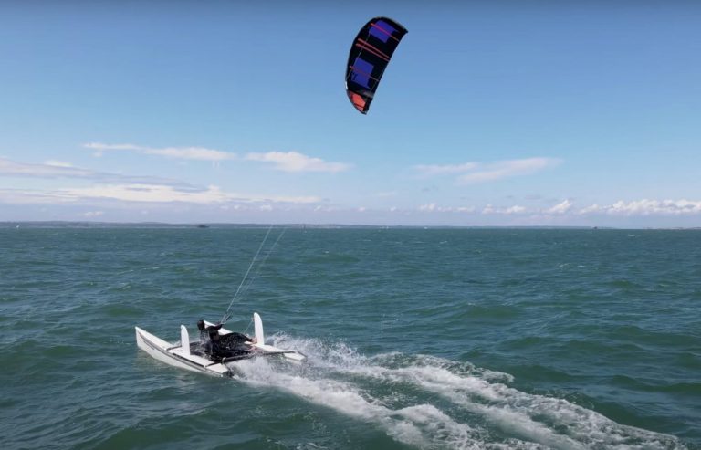 Project KITE BOAT - 25 Knots - Part TWO