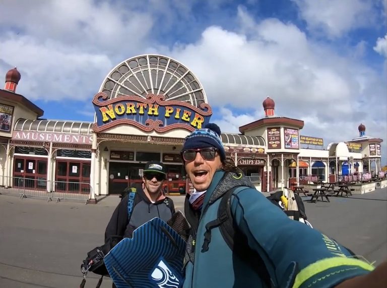 Pool to Pool - Kiteboarding Downwinder - 28 miles in 2hours 20min