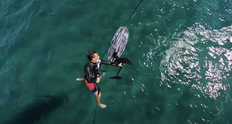 Light Wind Freestyle Foil “The Brodel Flip”