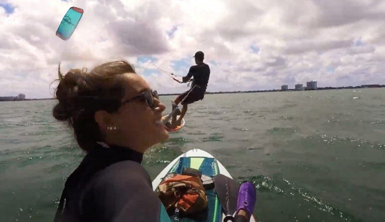 Kite Foil Towing to Freestyle Paradise