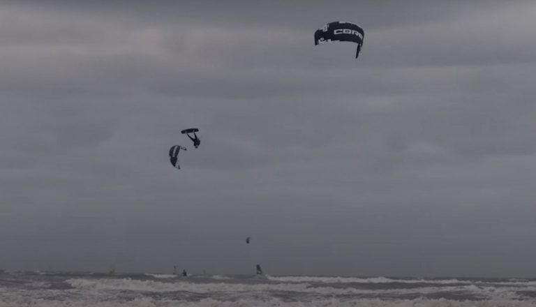 Gusty wind and Kiteloops // Steven Akkersdijk