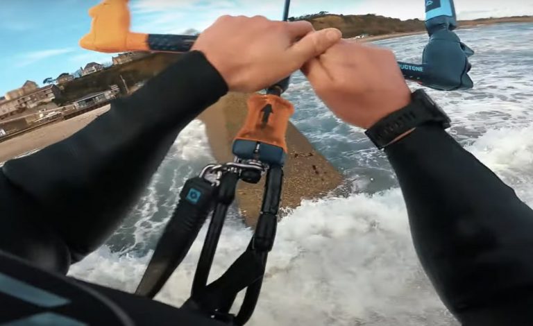 Jumping the SEA WALL novelty Kitesurfing!! - Court In The Act Ep. 134