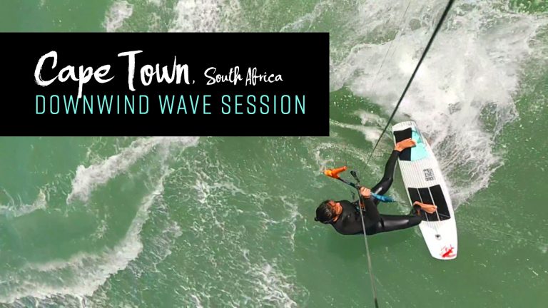 Downwind Wave Session in Cape Town, South Africa