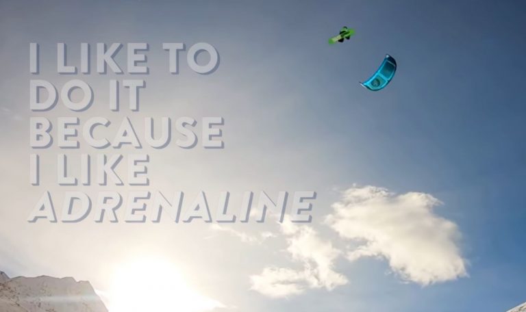 Aerial Kiteboarding in the French Alps with Laurent Guyot | People Are Awesome