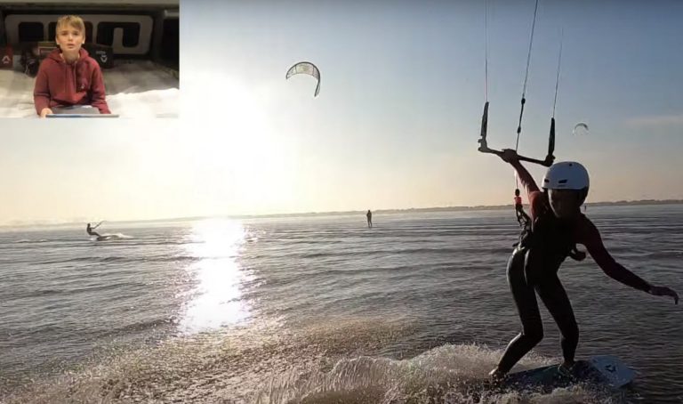 Tutorial #1 pop to blind. Ride blind kitesurfing