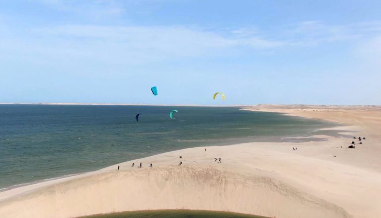 Kitesurfing in Dakhla during COVID19 times